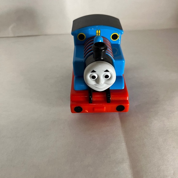 Thomas the Tank Engine Pull Back & Go Plastic Toy Train Mattel 2009 WORKS - Picture 1 of 5